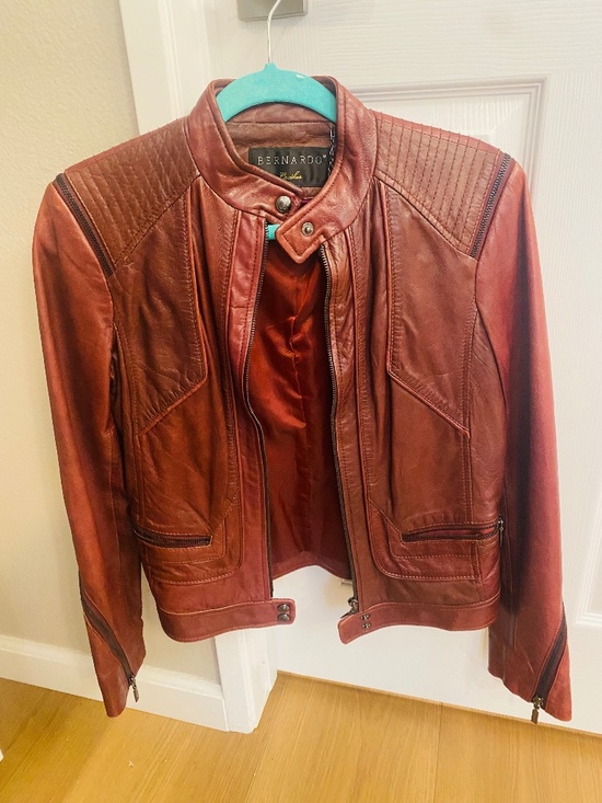 Bernardo Jackets & Blazers - Bernardo Leather Jacket xs